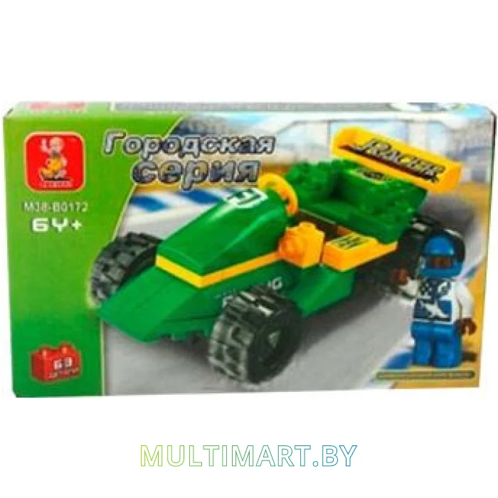 Конструктор Sluban M38-B0172 Гоночная машина